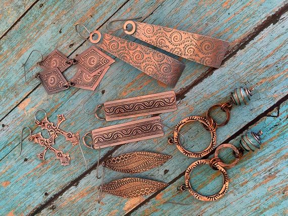 Hamsa Earrings