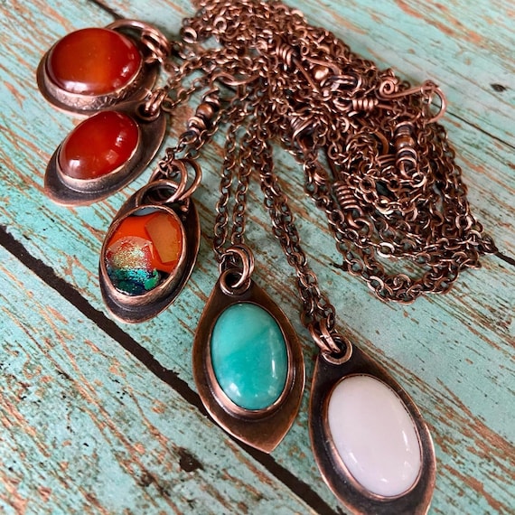 Apatite Copper Necklace