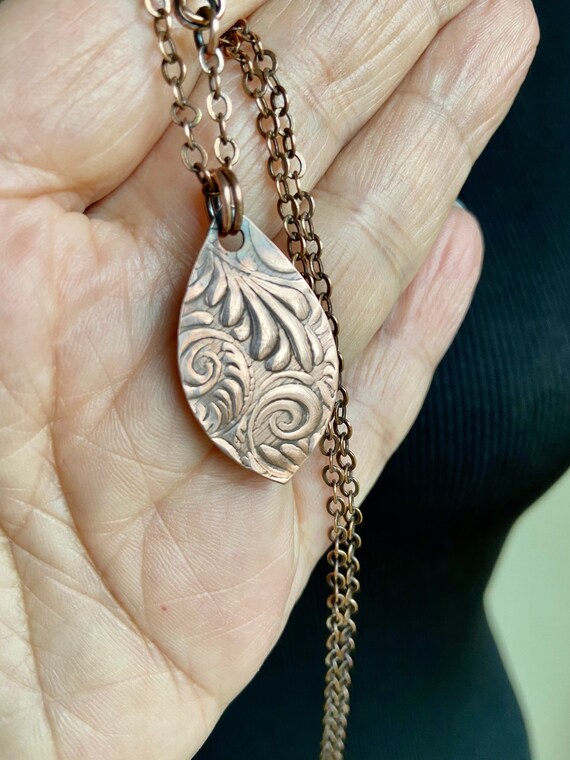 Amazonite Copper Necklace