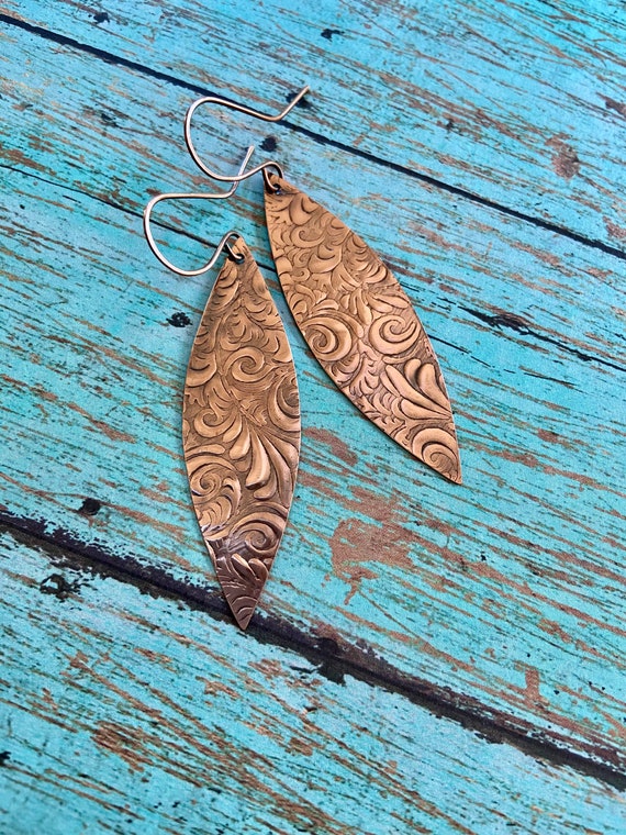 Statement Leaf Earrings