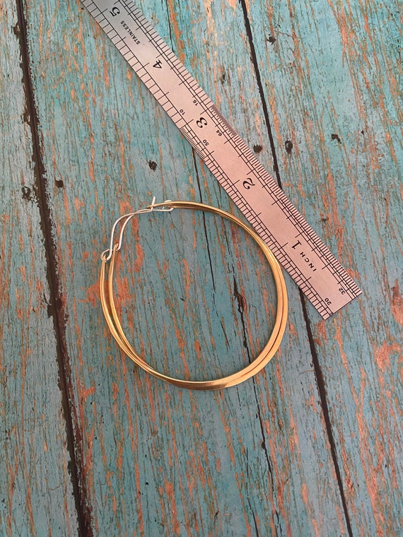 Round NuGold Hoops