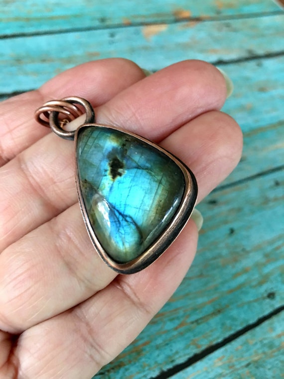 Labradorite Copper Necklace