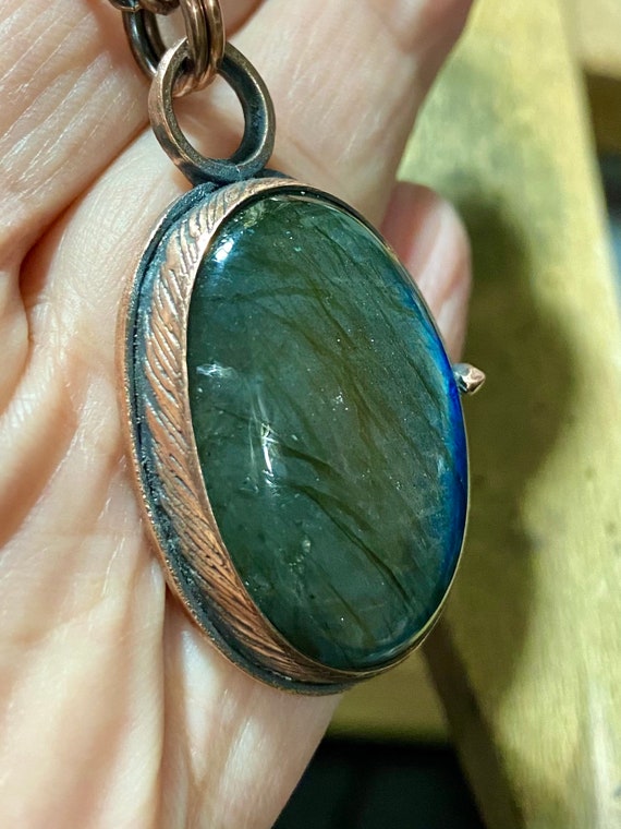 Labradorite Copper Necklace