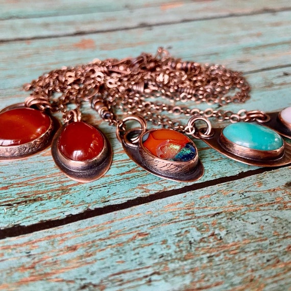 Apatite Copper Necklace