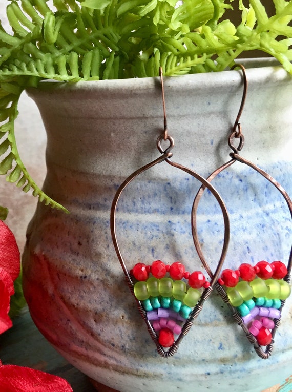 Lotus Petal Earrings