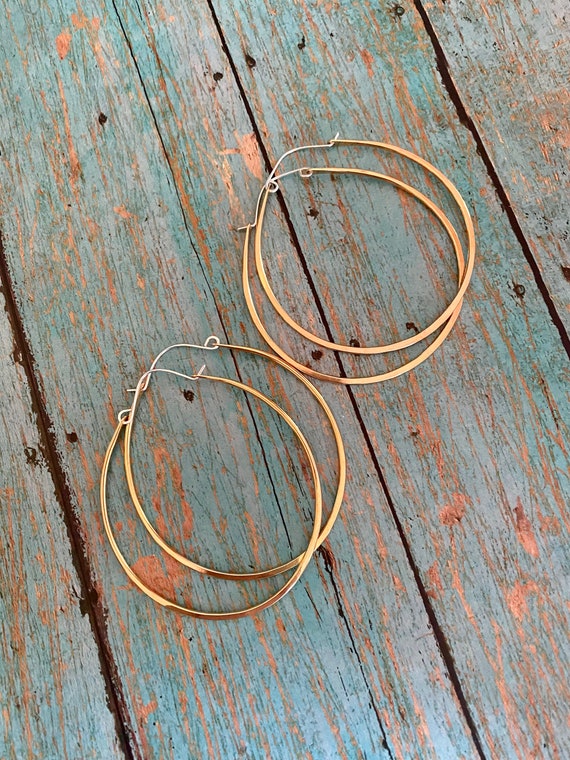 Round NuGold Hoops