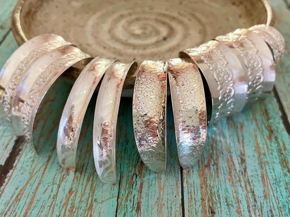 Lightweight Hammered Small Round Copper Hoop Earrings