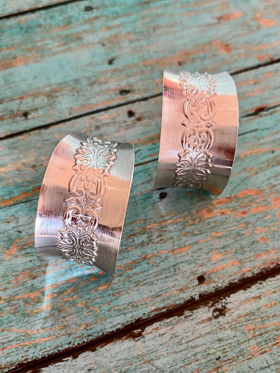 Sterling Silver Post Hoop Earrings