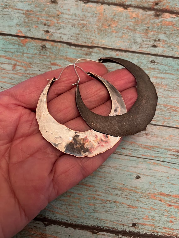 Double Sided Copper Hoops
