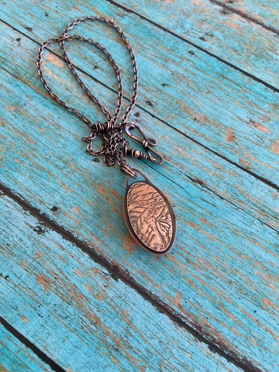 Chrysocolla Copper Necklace