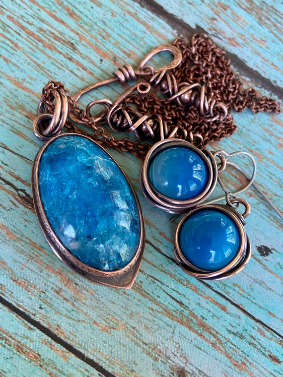 Apatite Copper Necklace