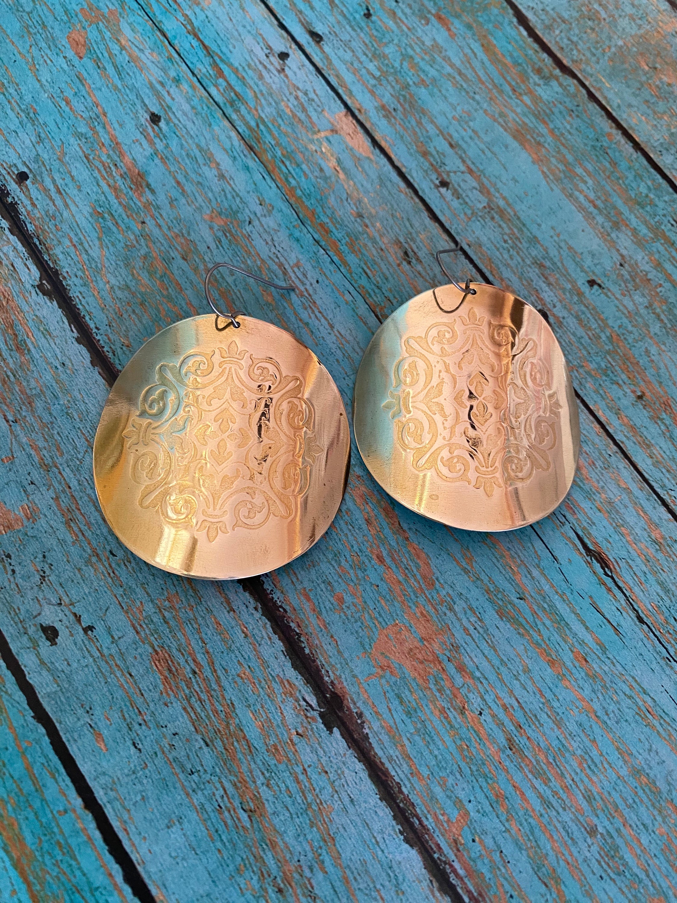 Mandala NuGold Earrings