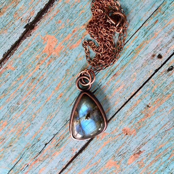 Labradorite Copper Necklace