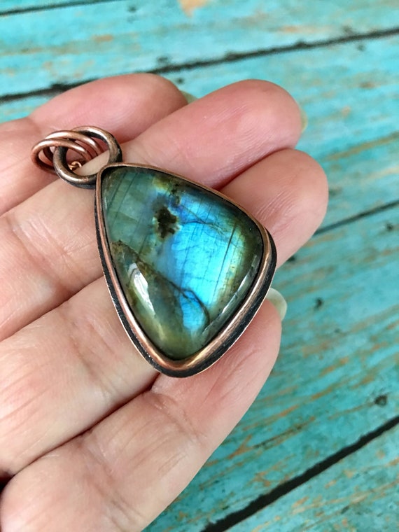 Labradorite Copper Necklace