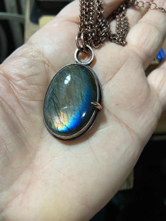 Labradorite Copper Necklace