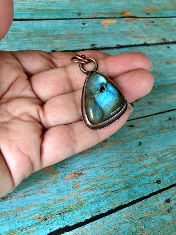 Labradorite Copper Necklace