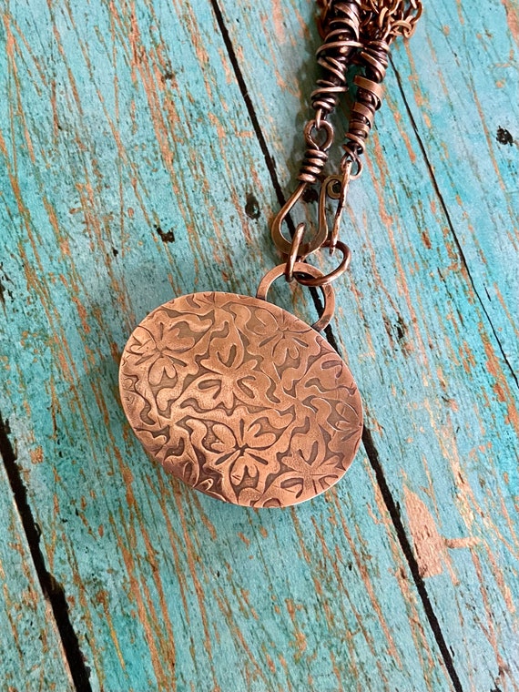 Carnelian Copper Necklace