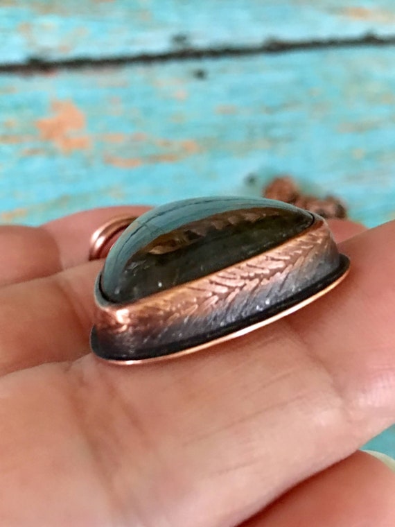 Labradorite Copper Necklace