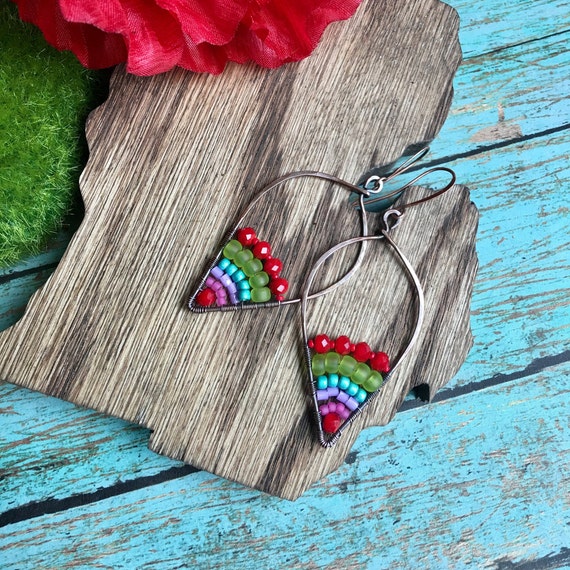 Lotus Petal Earrings