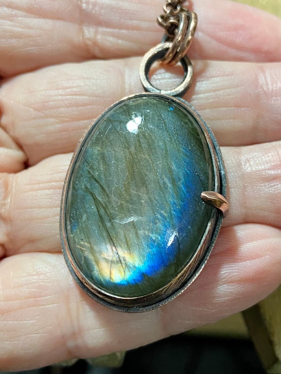 Labradorite Copper Necklace