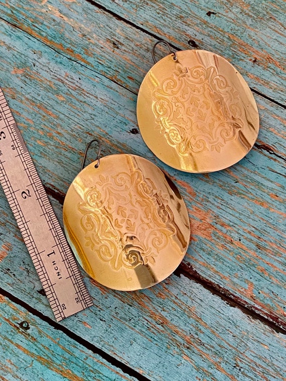 Mandala NuGold Earrings