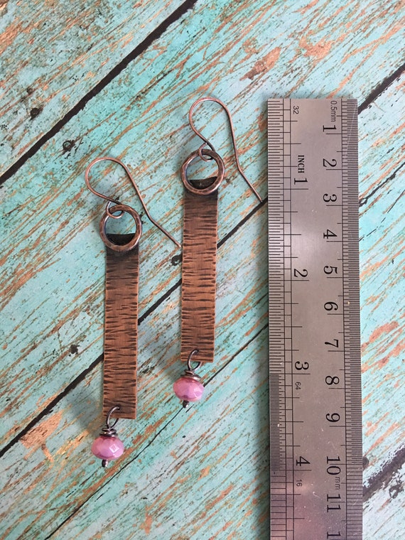 Bohemian Copper Earrings