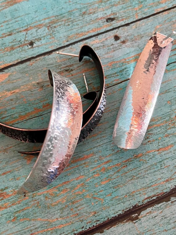 Lightweight Concave Post Earrings