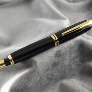 Black Ebony Wood Pen image 2