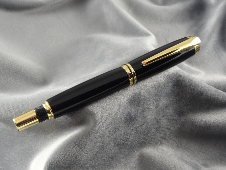 Black Ebony Wood Pen image 2