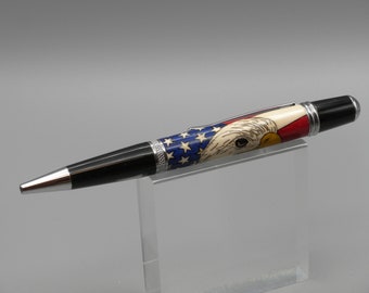 American Eagle Flag Pen