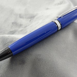 Bolígrafo azul real imagen 3