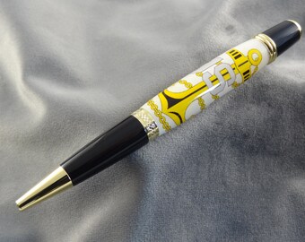 U S Navy Anchor Label Pen