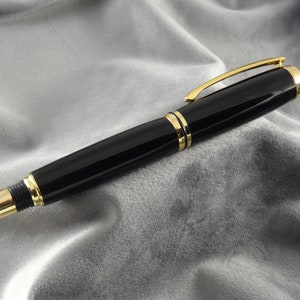 Black Ebony Wood Pen image 3