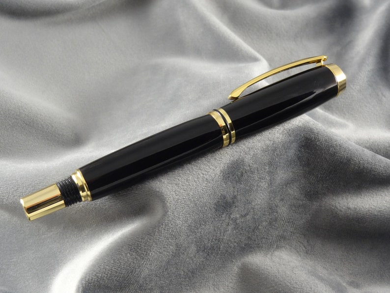 Black Ebony Wood Pen image 3