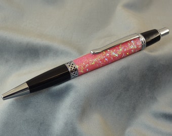 Pink Tinsel Glitter Pen