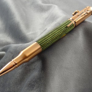 25th Infantry Division Army Green Bolt Action Pen image 3