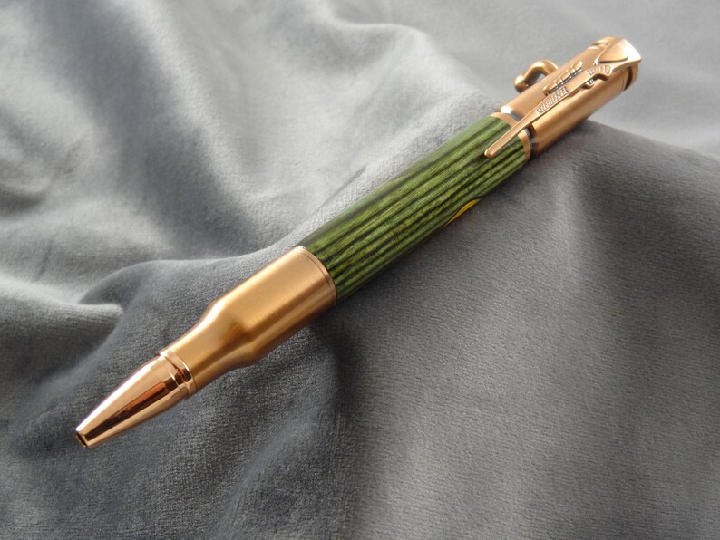 25th Infantry Division Army Green Bolt Action Pen image 3