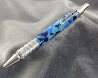 Navy Camouflage Click Pen