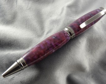 Purple Chips Acrylic Pen
