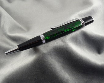 Green Paua Abalone Shell Pen