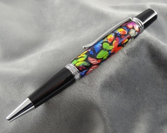 Colorful Butterflies Pen