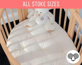 58X73 MINI 60X122 SLEEPI 165X67 JR FITTED SHEET for OVAL STOKKE bed