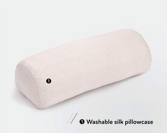 Half Moon Bolster Wool Pillow
