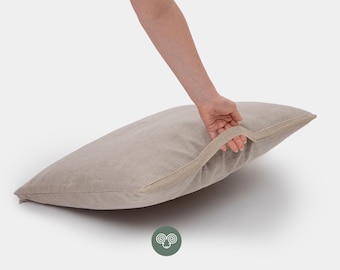 Travel Wool Pillow – Custom Organic Wool Sleep Pillow for Trips