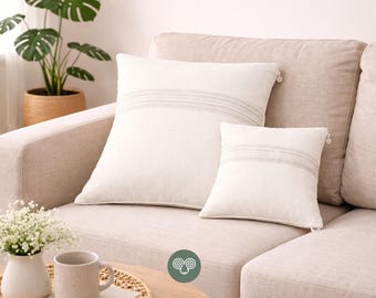 Wool Throw Pillows – Custom Decorative Cushions with Wool Fill