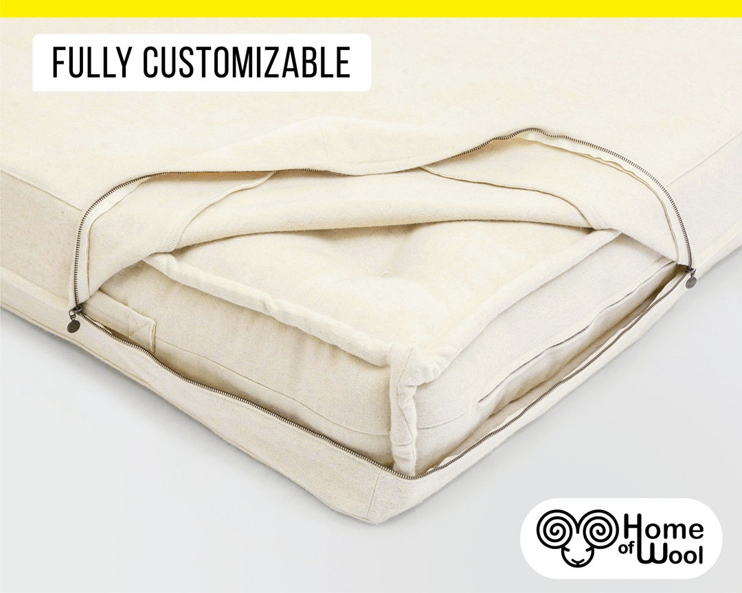 Zipoff Cover for Mattresses and Cushions / 3side Zipper / Etsy