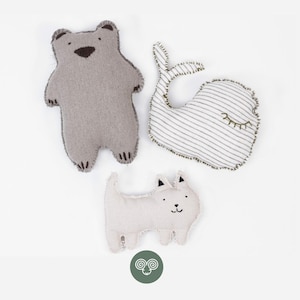 Peluches de lana hechos a mano / Misión Cero Residuos