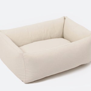 Wool Pet Bed / All Natural, Non-toxic / Made to Order from Organic and Oeko-Tex Fabrics & Wool / Custom Sizes on Request image 5