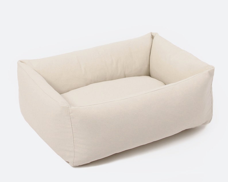 Wool Pet Bed / All Natural, Non-toxic / Made to Order from Organic and Oeko-Tex Fabrics & Wool / Custom Sizes on Request image 5