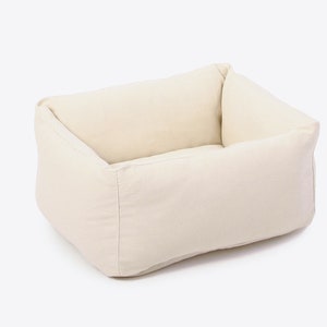 Wool Pet Bed / All Natural, Non-toxic / Made to Order from Organic and Oeko-Tex Fabrics & Wool / Custom Sizes on Request image 4